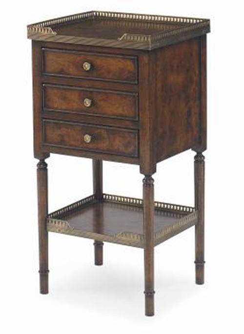 Beckett 3 drawer side table sales